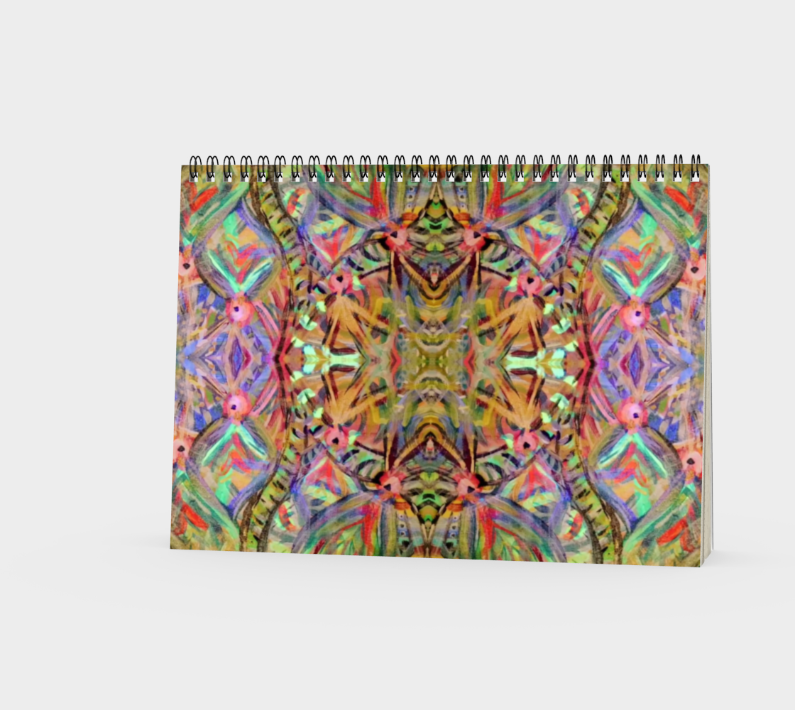 Spiral Notebook: Fractal Collection #1