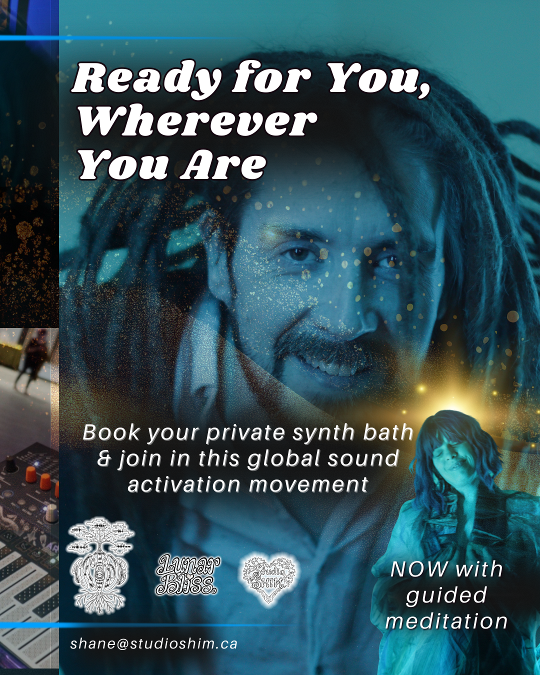 Exclusive 20 mins Private Synth Bath Sessions – Limited Availability