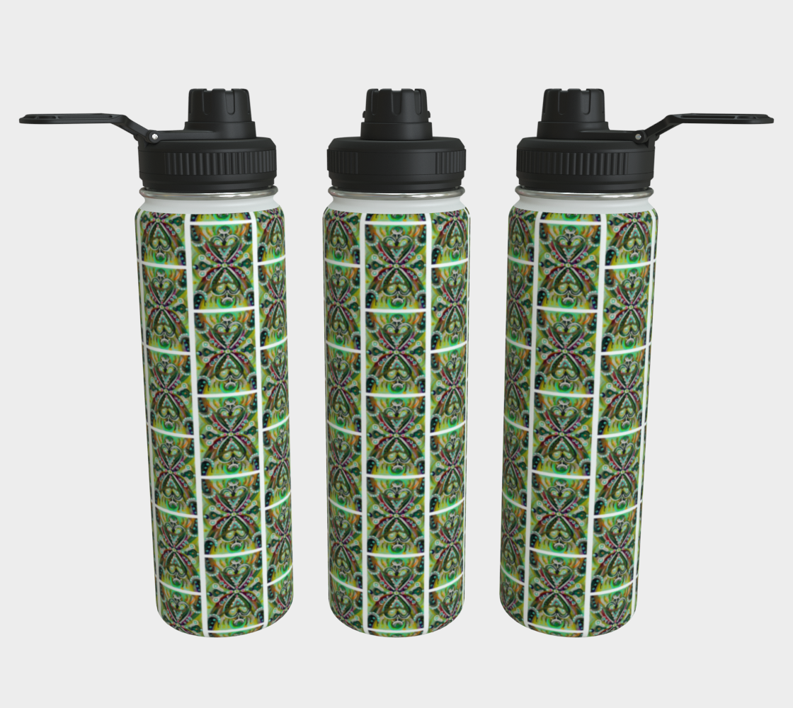 MORE HeARTfelt Reflection ~ Stainless Steel Water Bottle