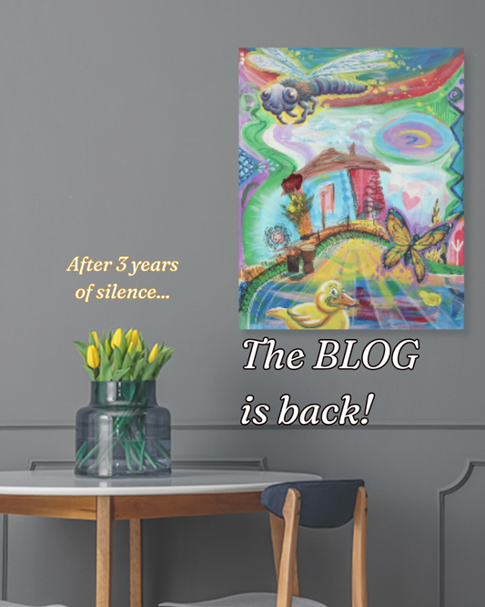 The BLOG is BACK after 3 years. Now where do you Start? you just do... without shame.