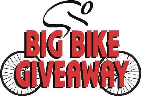 October 2nd is the Big Bike Giveaway!