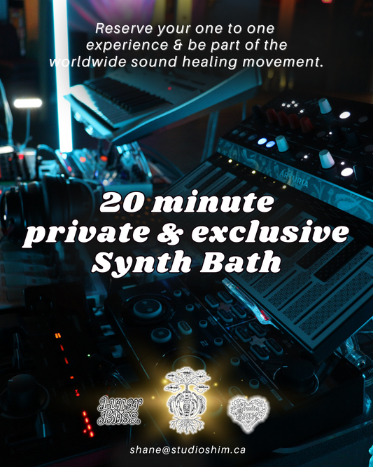 Exclusive 20 mins Private Synth Bath Sessions – Limited Availability