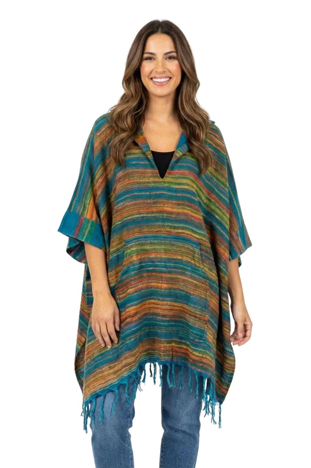Earthy Poncho: Assorted