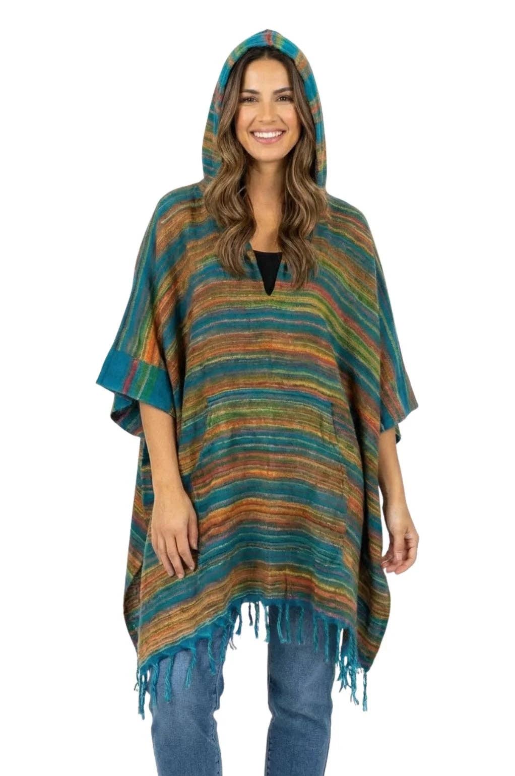 Earthy Poncho: Assorted