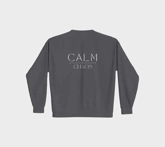 Calm over Chaos  ~ Premium Crewneck