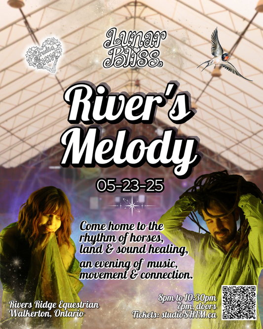 Lunar Bliss: RIVER'S MELODY ~ An Evening of Horse Energy, Healing Sound