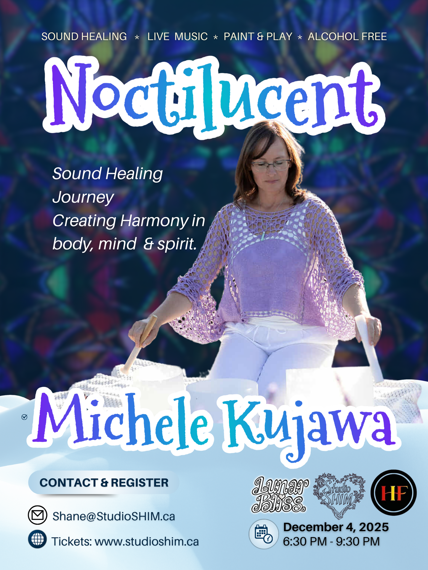 LAST LUNAR BLISS OF THE YEAR  ~  NOCTILUCENT (nok-tuh-LOO-sent)