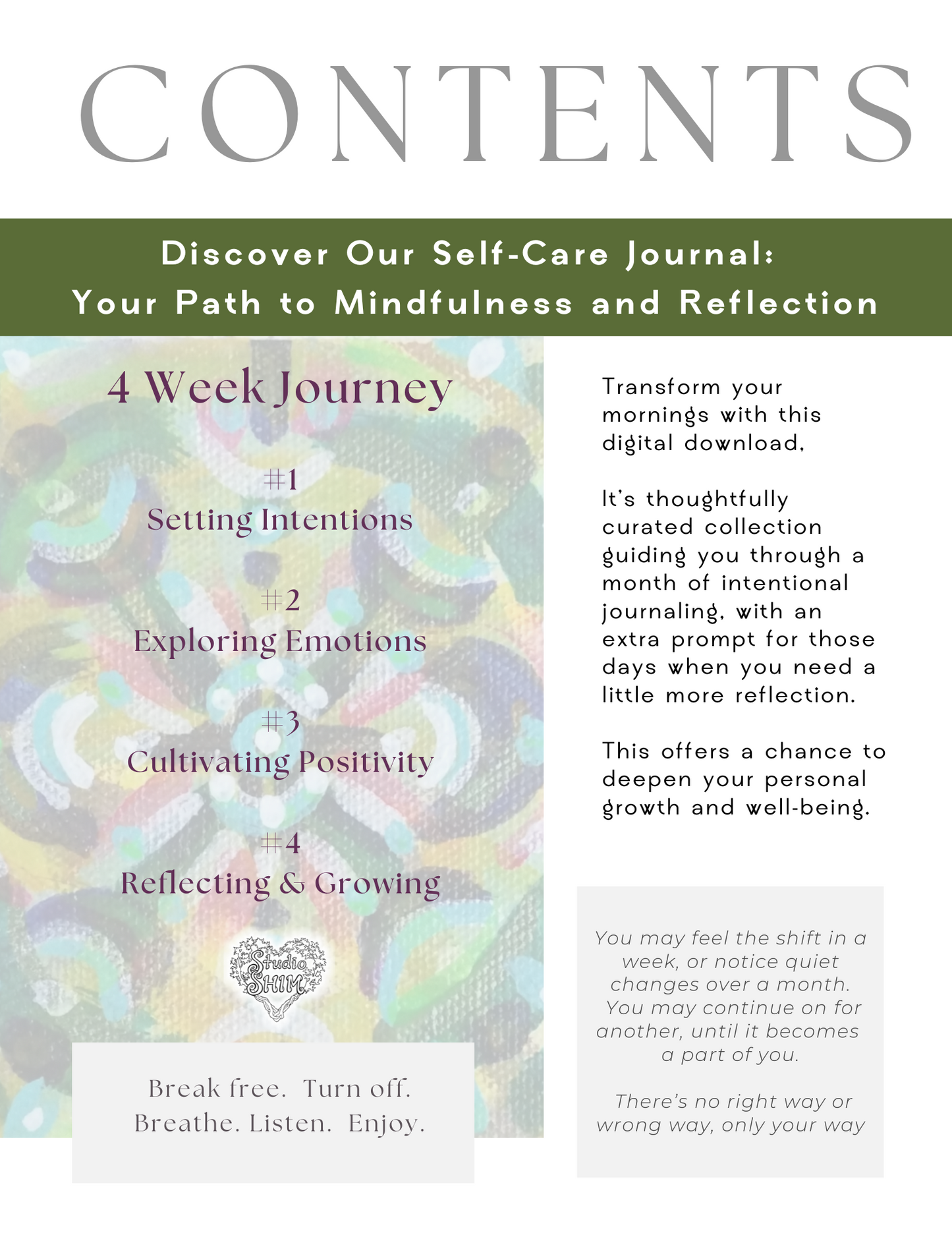 Mindful Mornings: 31-Day Daily Journaling & Reflection Prompts | Digital PDF Download