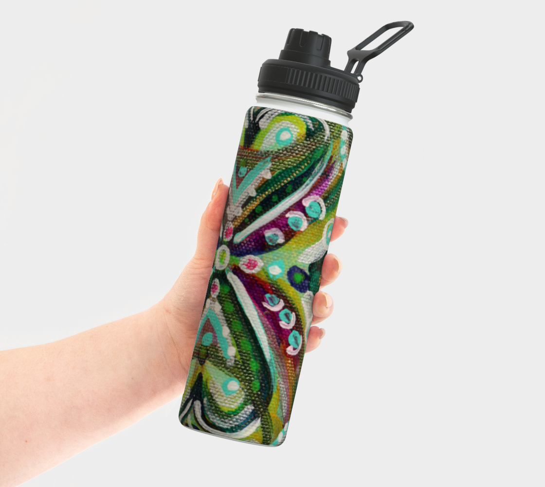 HeARTfelt Reflection ~ Stainless Steel Water Bottle