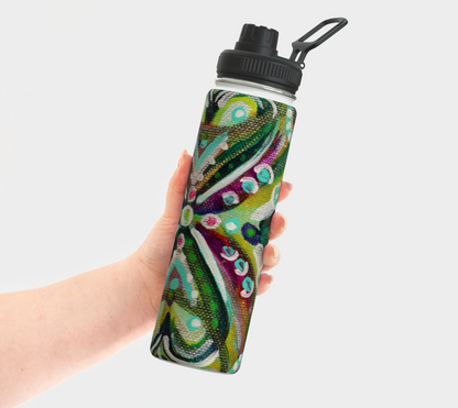 HeARTfelt Reflection ~ Stainless Steel Water Bottle
