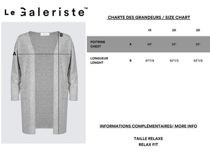 Balanced Nikki Duster Cardigan Plus